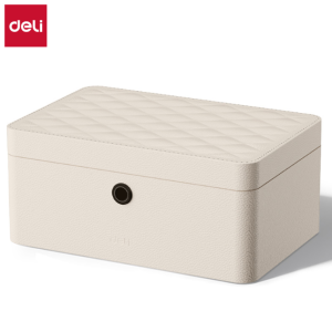 Hộp đựng trang sức Deli AE-205 Trắng ngà 0944523668