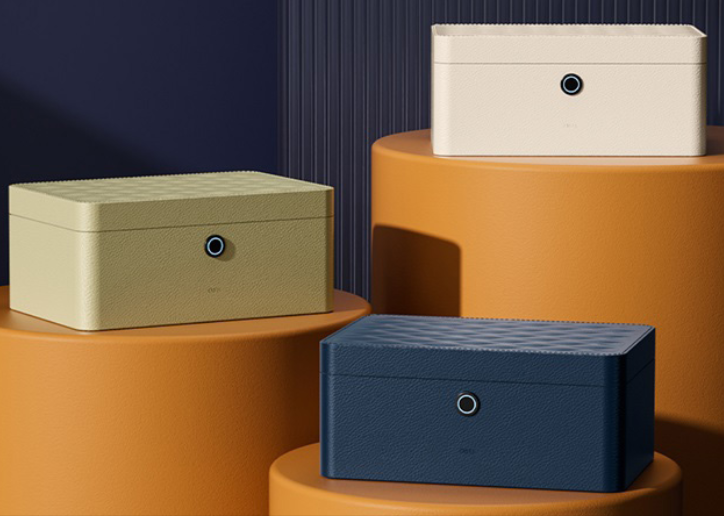 Hộp đựng trang sức Deli AE-200 Xanh nhạt 0944523668