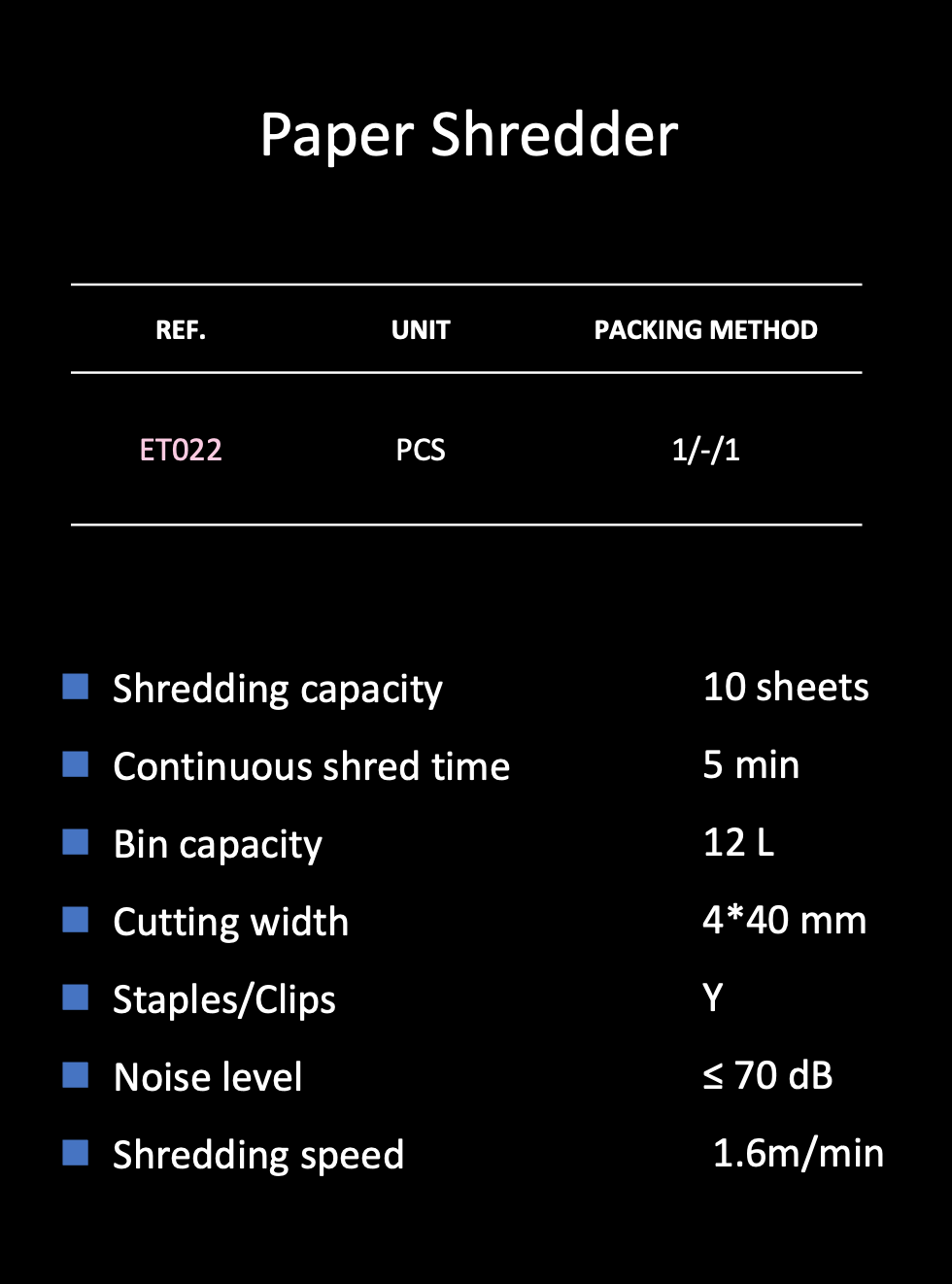 Máy huỷ tài liệu Deli ET022 0944523668