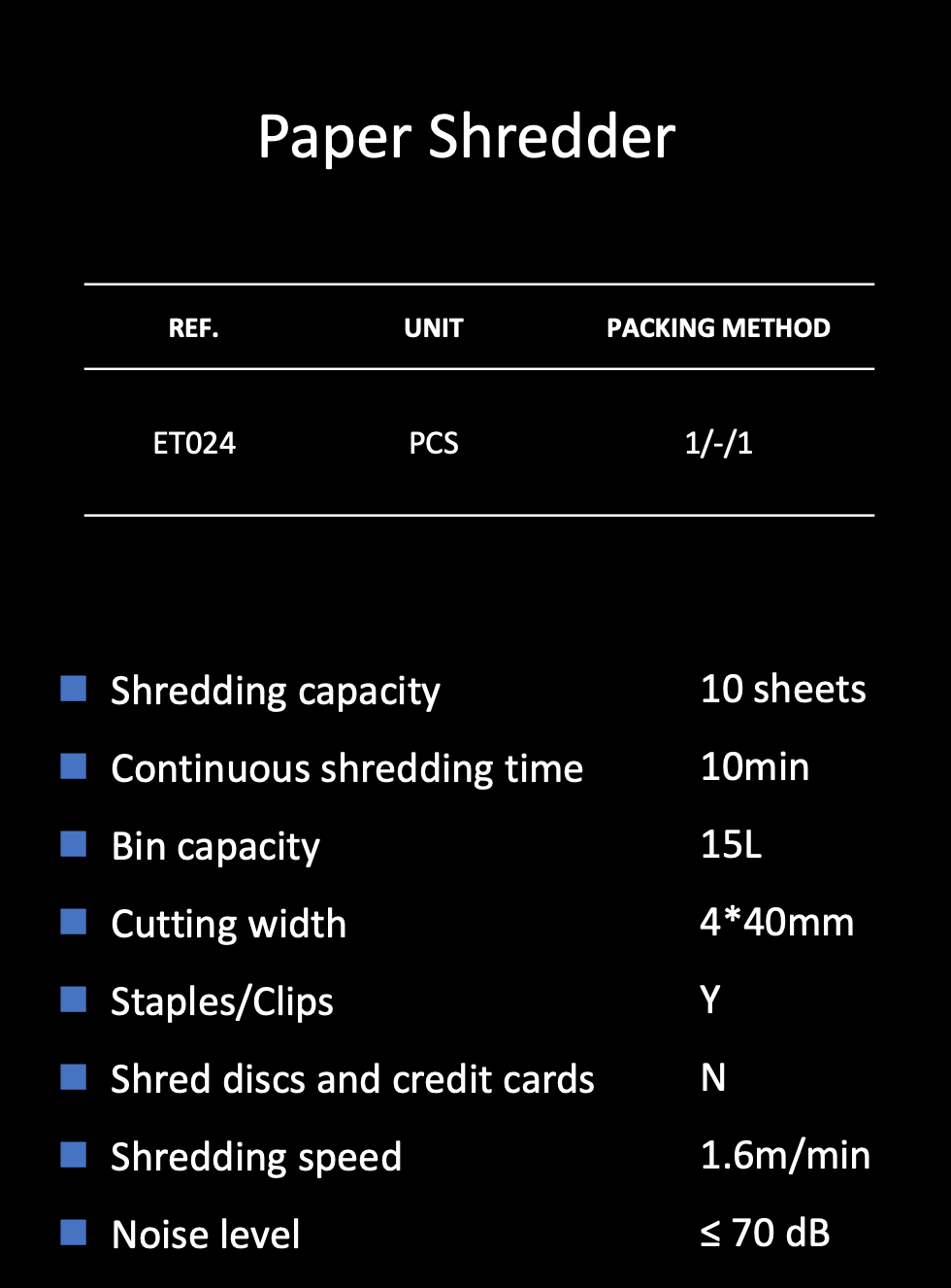 Máy huỷ tài liệu Deli ET024 0944523668