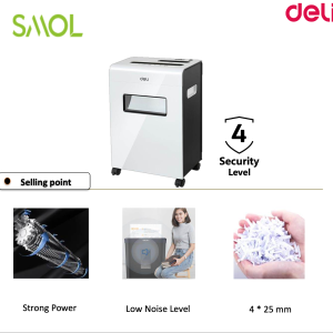 Máy huỷ tài liệu Deli E9911 0944523668