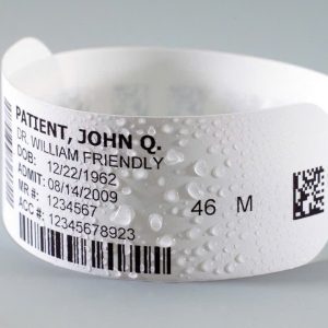 Vòng đeo tay người lớn WB-ADW1100 (Trắng, 500 vòng/hộp, gồm Khuy cài)