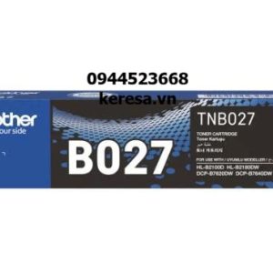 Hộp mực Brother TN-B027 Mực cho máy HL-B2100D/ HL-B2180DW/ DCP-B7620DW/ B7640DW/ MFC-B7810DW/ MFC-B7715DW - 2.600 trang