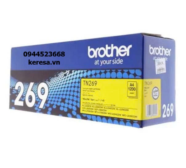 Hộp mực màu Brother TN269 (Y) – Cho máy HL-L3240CDW L3280CDW Hộp mực màu Brother TN269 (Y) – Cho máy HL-L3240CDW L3280CDW
