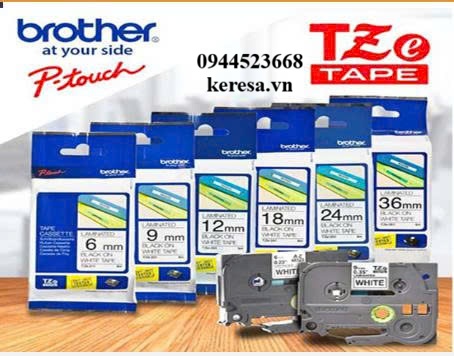 NHÃN IN TZE-261 CHỮ ĐEN NỀN TRẮNG 36MM X 8M NHÃN IN TZE-261 CHỮ ĐEN NỀN TRẮNG 36MM X 8M