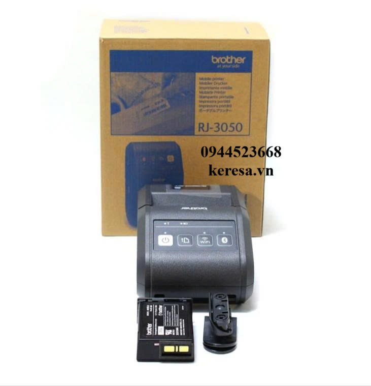 Máy in nhãn Wifi Brother RJ-3050 Máy in nhãn Wifi Brother RJ-3050