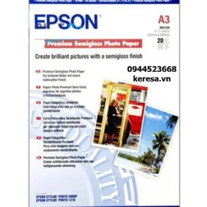 Tập giấy in ảnh bóng Epson khổ A3